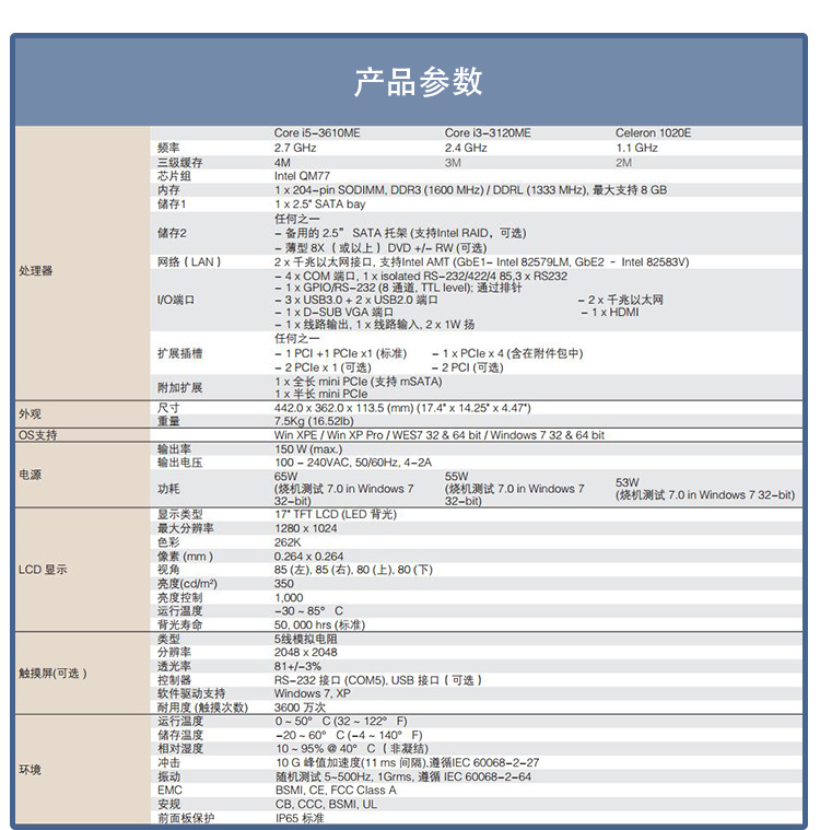 全新研華無風(fēng)扇嵌入式工控機(jī) 多功能平板電腦 PPC-6170