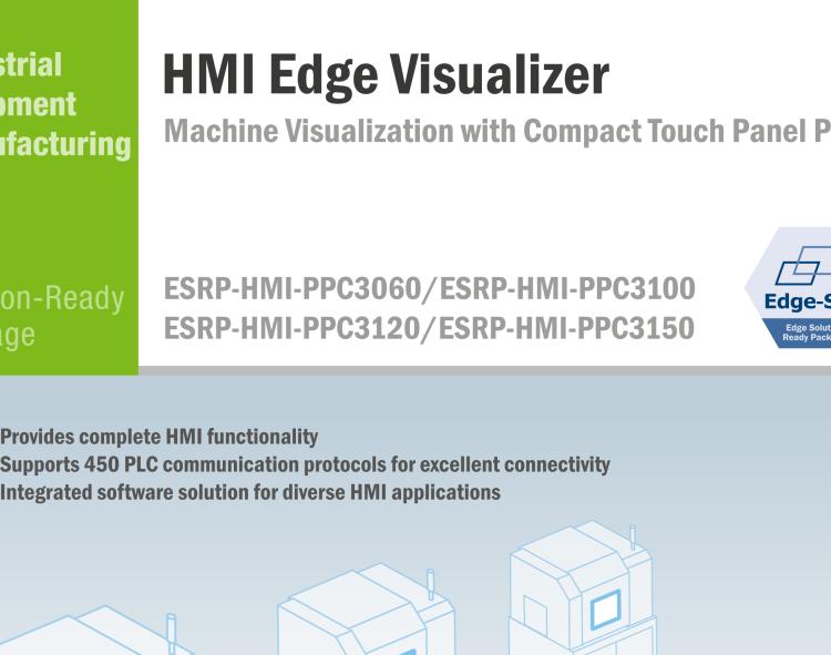 研華ESRP-HMI-PPC3150 Machine Visualization with 15" Compact Touch Panel PC