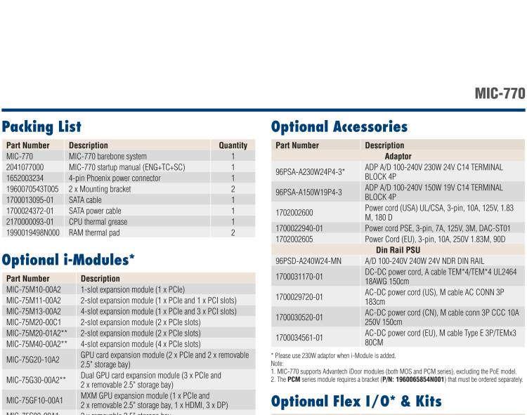 研華MIC-770 Intel? 第八/九代Core? i 臺(tái)式機(jī)處理器 (LGA 1151)緊湊型無風(fēng)扇系統(tǒng)