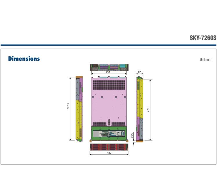 研華SKY-7260S3P 2U 高性能機架式服務器 搭載AMD EPYC? 7003 處理器