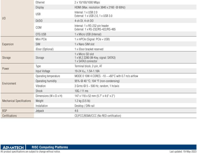 研華MIC-710AI 基于 NVIDIA? Jetson Nano?平臺(tái)的AI 邊緣端推理服務(wù)器