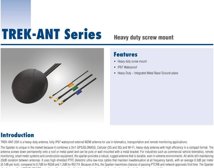 研華TREK-ANT-501-GWH5E 負(fù)重螺絲安裝