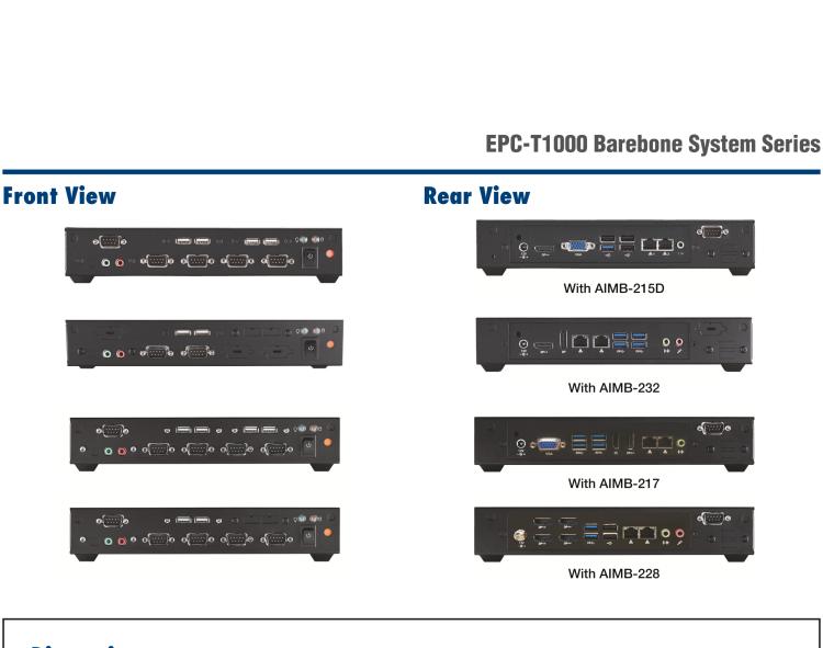 研華EPC-T1217 板載Intel? 奔騰 4核 N4200 處理器。支持雙重顯示，無風(fēng)扇設(shè)計(jì)，1U超薄高度，支持上架。