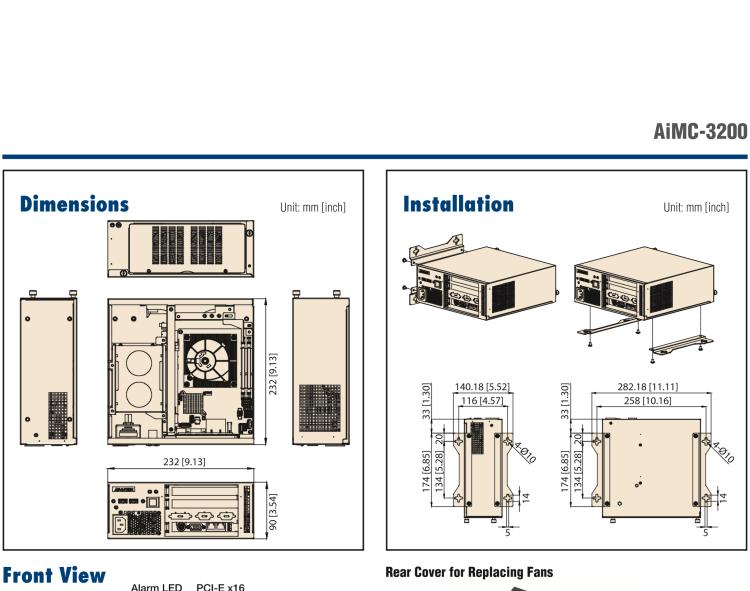 研華AiMC-3200 智能微型工控機(jī)，Intel Core i7/i5/i3 CPU,2 擴(kuò)展槽，250W 80 Plus PSU