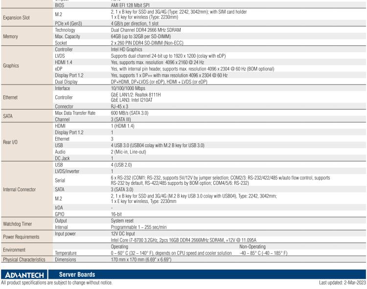 研華AIMB-286 Intel? 第8/9代 Core? i 系列處理器，搭載Intel H310芯片組。超薄設(shè)計(jì)，結(jié)構(gòu)緊湊。