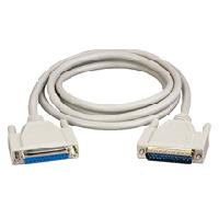 研華BB-232AMF5 Serial Cable, DB25 M to DB25 F, 1.8 m / 6 ft